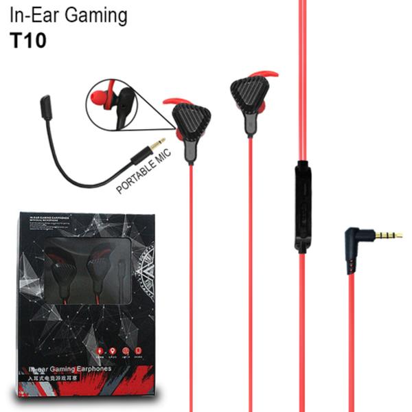 Earphone Gaming In Ear Gaming Headset Mic Gaming headset