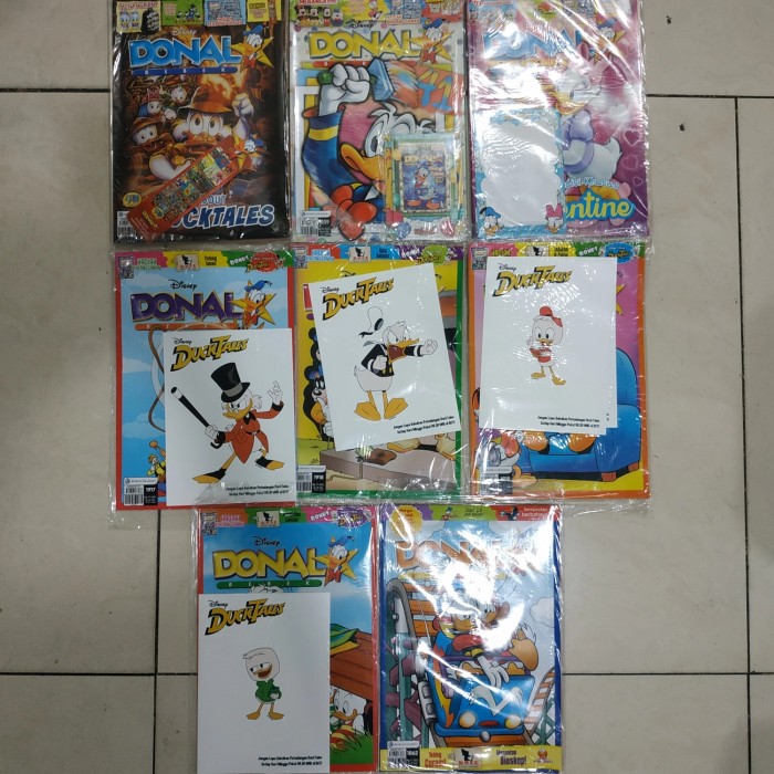 Ready Majalah Komik Donal Bebek Baru Dan Segel Plus Bonus Limited Lazada Indonesia