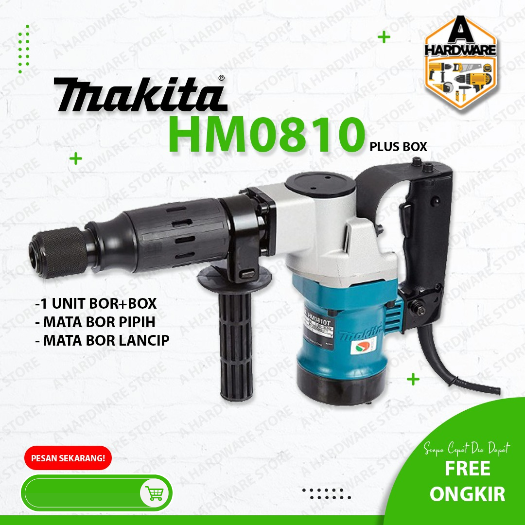 Makita HM0810T / HM 0810 T Mesin Demolition Hammer | Lazada Indonesia