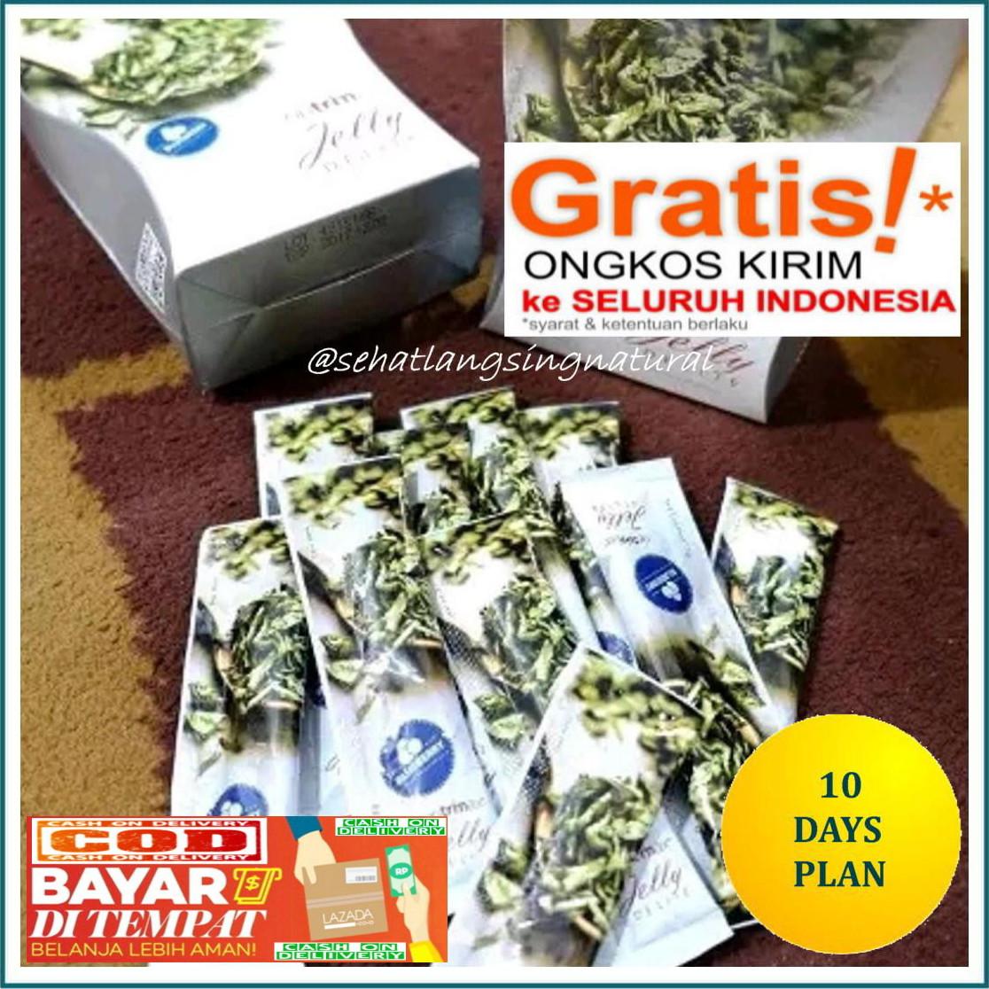PROMO! OPTRIMAX JELLY DELITE 1 BOX - DIET JELLY / AGAR-AGAR (10 SACHET) Fat Burner - Pelangsing Alami - Diet Detox Herbal - Pembakar Lemak - Penghilang Lemak - Plum Kering - Optrimax Plum Delite - Optrimax Jelly Delite - Halal