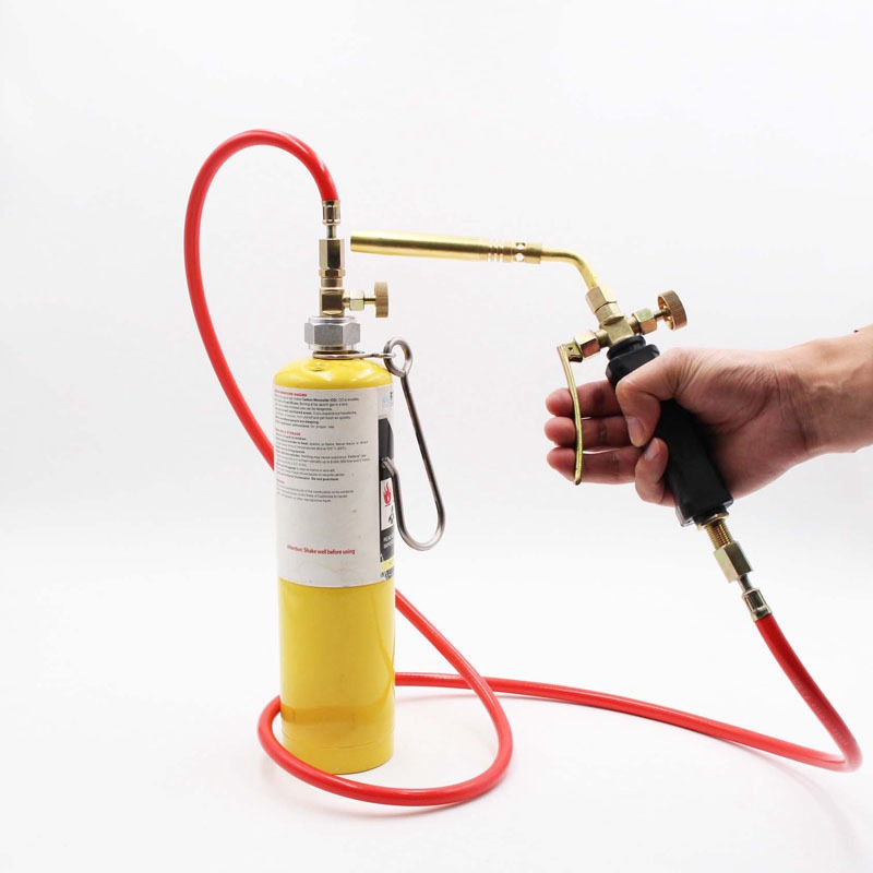 Brazing Welding Hose Torch MAPP Propane Soldering Torch with 1.6M Hose