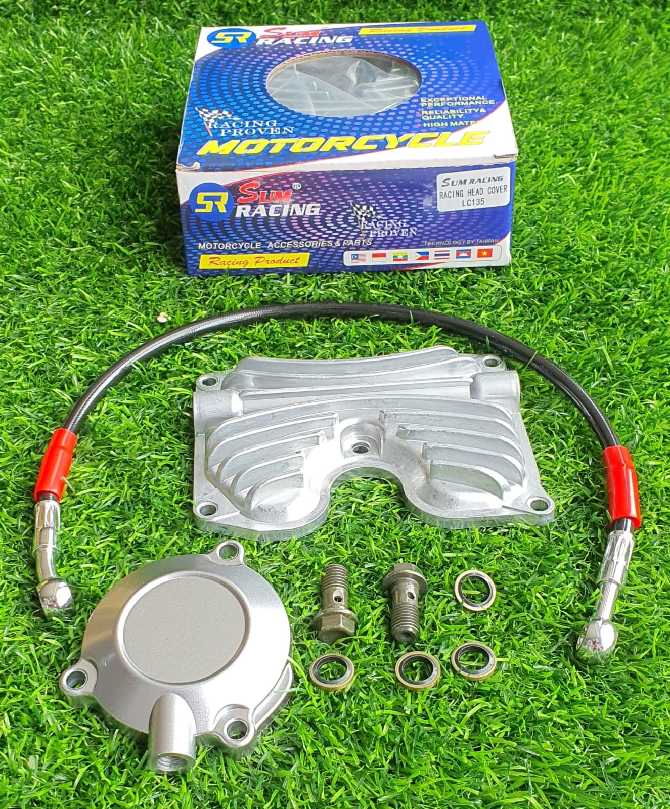 CYLINDER COVER HEAD JUPITER MX 135 4 SPEED RACING BYPASS SUM RACING