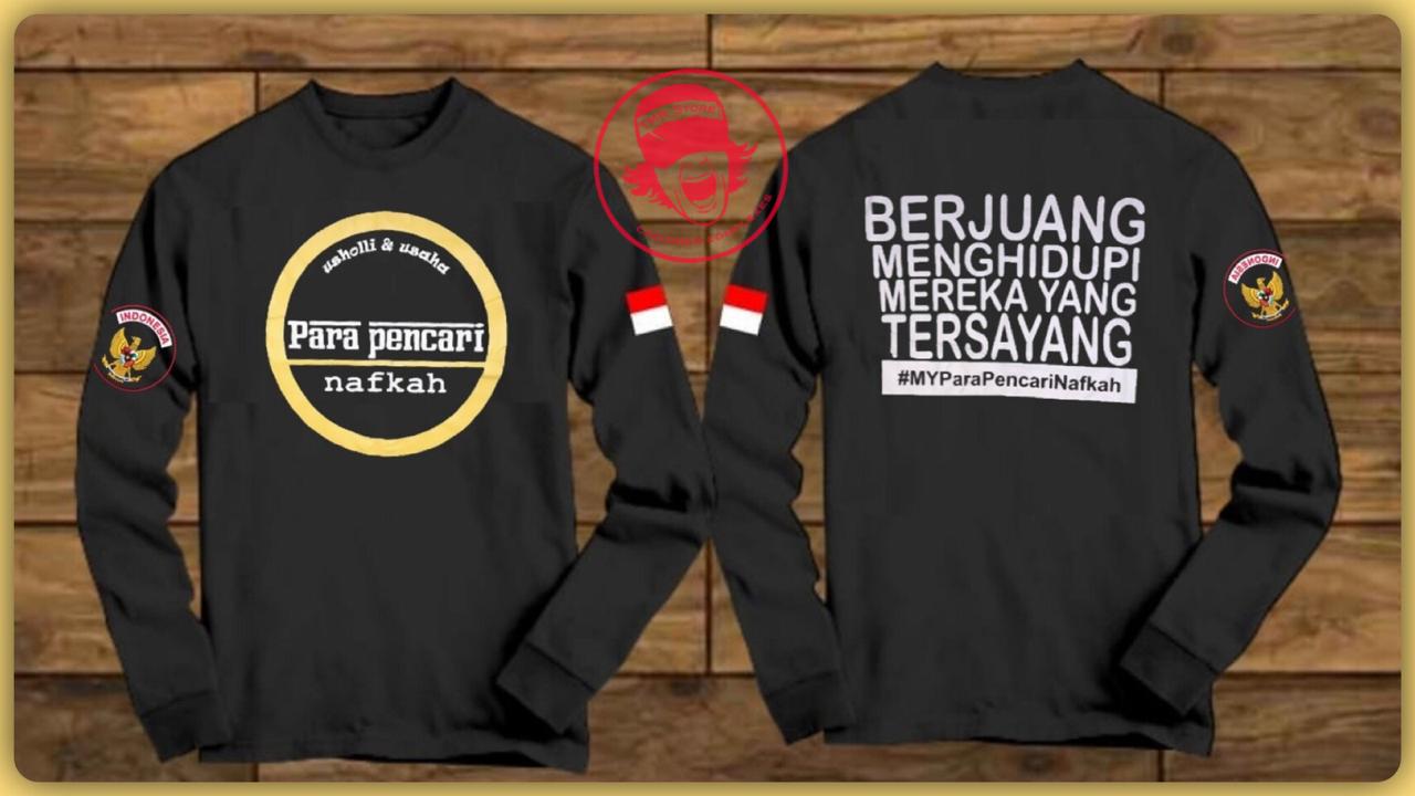 BAJU KAOS DISTRO // T-SHIRT PRIA // BAJU KAOS PENCARI NAFKAH LENGAN PANJANG MODERN TERBARU & TERMURAH - TMR CC STORE