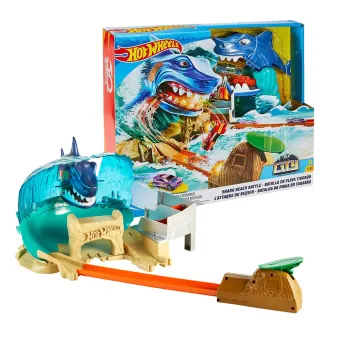 shark beach battle hot wheels