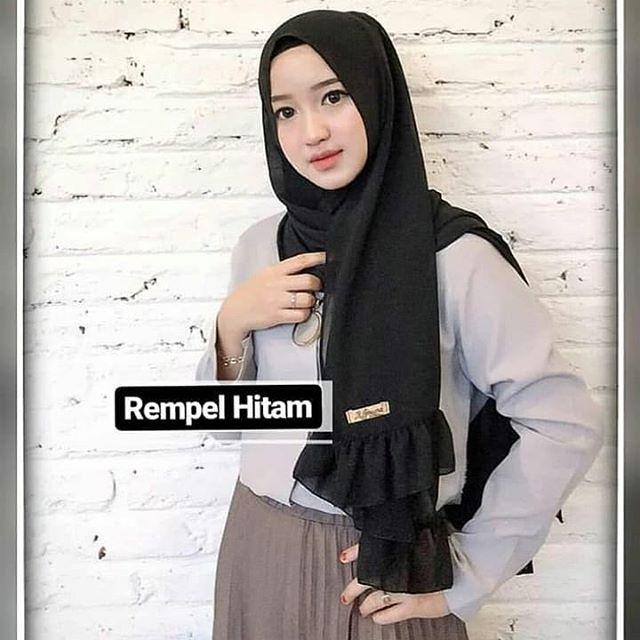 Jilbab Pasmina Ceruti Turkhish Rempel - Kriwil