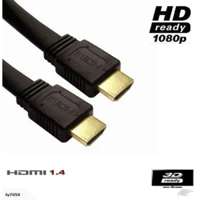 KABEL HDMI FLAT 3M V 1.4 TIPIS/ GEPENG / CABLE HDMI / HDMI FLAT 3M