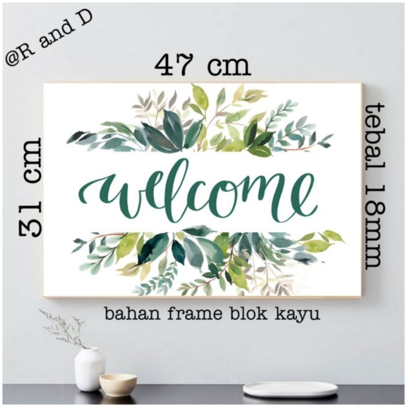 Hiasan Dinding Home Swet Home Ukuran Jumbo Hiasan Selamat Datang Hiasan
