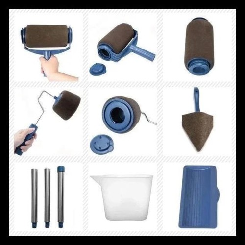 PAINT ROLLER PRO PINTAR FACIL PAINT SMART ROLLER KUAS ROLLER 6 IN 1