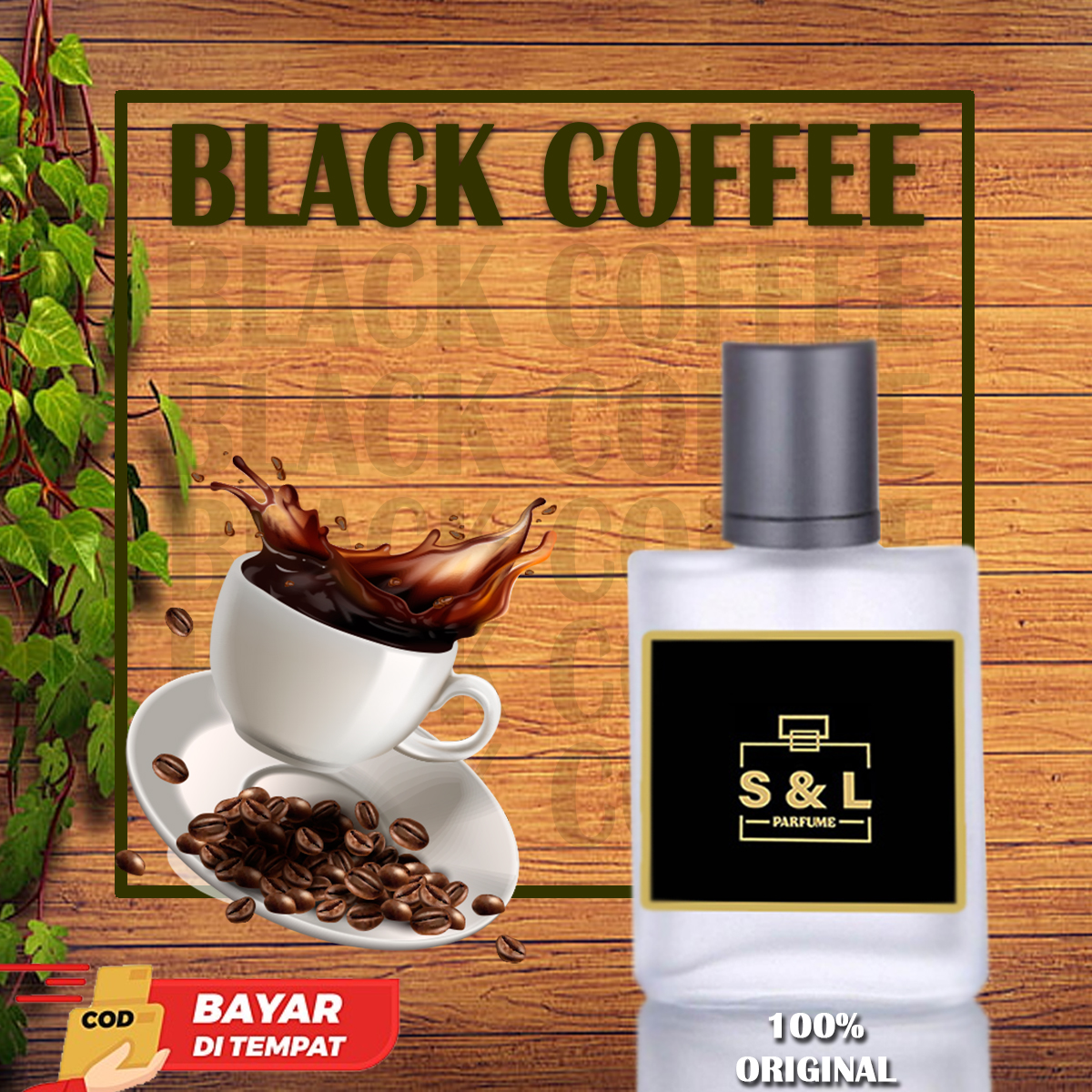 Parfum shop black coffee