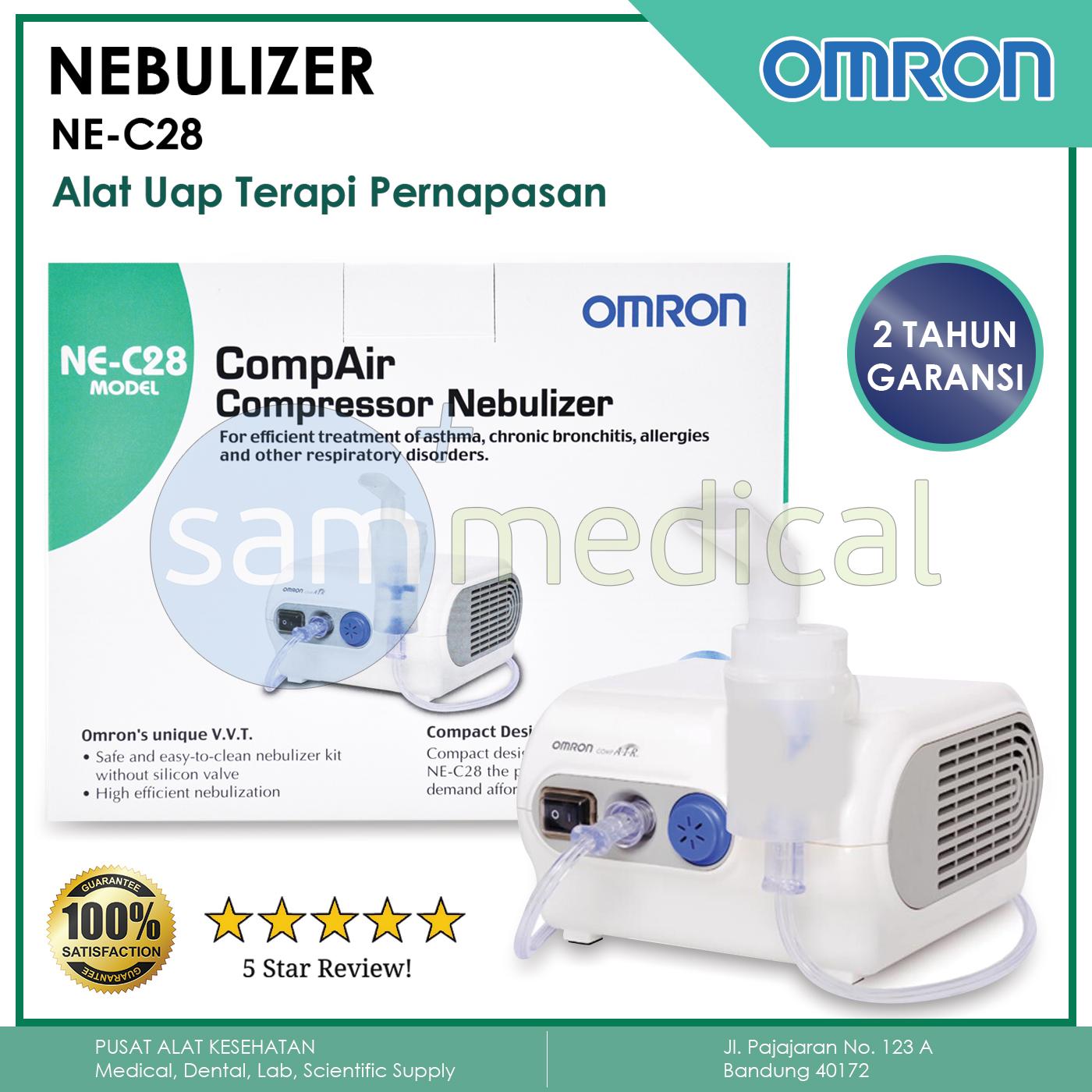 Omron Ne-C28 Nebuliser Alat Uap White