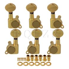 3x3 Guitar Tuning Tombol Mesin Kepala untuk Guitar Gold