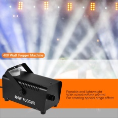 400 Watt Fogger Fog Mesin Asap dengan Wired Remote Control untuk Pesta Konser Live DJ Bar KTV Stage Effect- INTL