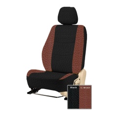 Adepe sarung jok sporty mobil avanza 2015-2017 ( black - lt brown )
