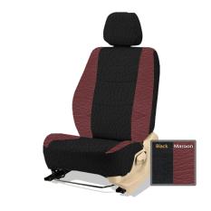 Adepe sarung jok sporty mobil avanza 2015-2017 ( black - maroon )