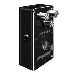 Bumbu-1 ADT Distorsi Efek Pedal Gitar Listrik Campuran Aluminium Perumahan Pintasan Sejati