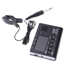 Aroma AMT-560 Listrik Tuner & Metronom Built-In Mic dengan Pickup Kabel 6.3mm untuk Gitar Kromatik Bass Violin Ukulele Universal Portable-Intl