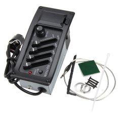 Band Gitar Akustik Preamp Amplifier EQ 7545R Pickup 6.5mm Output