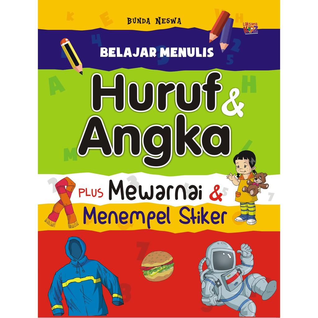 Buku Belajar Menulis Huruf Dan Angka Laksana Lazada Indonesia