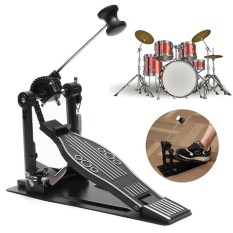 Pedal Drum Perkusi Tunggal Kaki Tendangan Bas Drum Pedal Rantai Mendorong-Internasional
