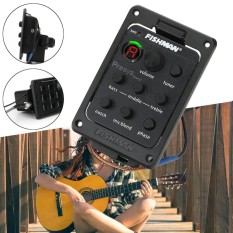Fishman Presys Blend 301 Akustik EQ Equalizer Preamp Gitar Piezo Pickup Tuner-Intl