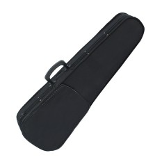 Ukuran Penuh 4/4 Biola Penutup Kain Fluff Segitiga Biola Akustik Tas Ransel dengan Ganda-Bahu untuk Instrumen Senar, hitam-Internasional