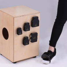 GECKO GK Series Cajon Box Drum Teman Set Termasuk Castanets Jingle Bells Kaki Tambourine Instrumen Perkusi-Intl