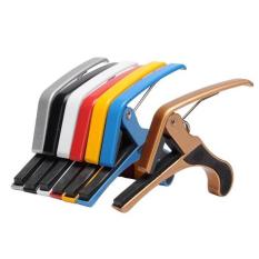 Gitar Capo Guitar Quick Change Single-Handed Tune - Warna Rundom