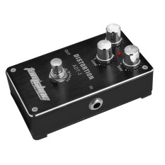 Efek Gitar Pedal Distorsi Gitar Listrik ADT Bumbu -1 Efek Pedal Aluminium Paduan Perumahan Benar