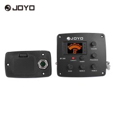 JOYO JE-305 Acoustic Guitar Piezo Pickup Preamp 4-Band EQ Equalizer Tuner System with LCD Display - intl