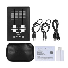 K1000 Profesional Mini Audio Ponsel Mixer Suara Mixer Kantong 3.5 Mm Antarmuka dengan Power Adapter-Intl