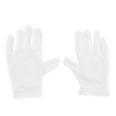 Alat Musik White Performance Golves untuk Saxophone Trumpet Flute Klarinet Marching Band
