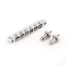 Musiclily Pro 52.5 MM Vintage ABR-1 Gaya TOM Tunematic Jembatan untuk LP Gaya Gitar, Krom-Internasional