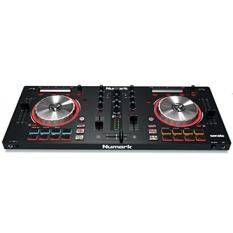 Numark Mixtrack Pro 3 USB DJ Controller dengan Bantalan Pemicu & Serato DJ Intro Download (Termasuk Suara Built-In Card)