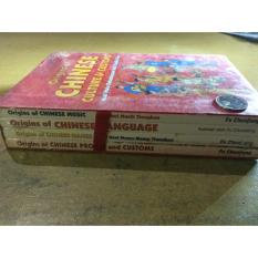 Origins of Chinese Culture and Customs 4 Buku Set Asal Mula Kebudayaan