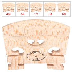 Reguler Mengetik Kayu Maple Jembatan Biola untuk 4/4 Violin-Intl
