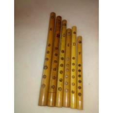 Seruling bambu / seruling dangdut harga sepaket