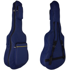 Softcase Gitar Sarung Gitar Tas Gitar Akustik Jumbo - Navy