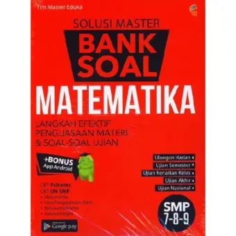 Solusi Master Bank Soal Matematika Smp 7 8 9 Lazada Indonesia