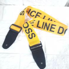 Strap Sabuk Slempang Tali Gitar Police Line STRIDE STORE