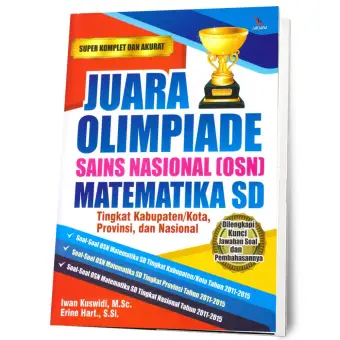 Suka Buku Juara Olimpiade Sains Nasional Osn Matematika Sd