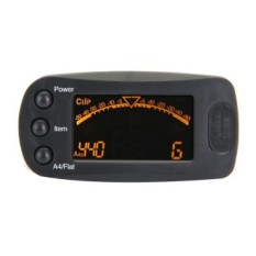 T83GB Tahan Lama Mini LCD Display Guitar Tuner Klip Tuner untuk Gitar Kromatik Bass Violin Ukulele