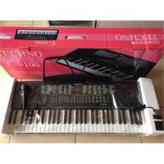 TECHNO T-9100 Keyboard 61 Keys with 8 Channels