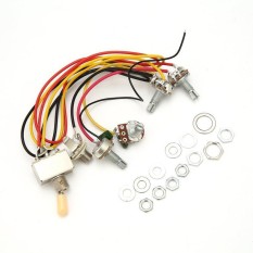 1 LP Set penuh SG Electric Guitar Pickup Wiring Harness potensiometer Kit