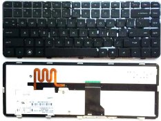 100% BARU Keyboard untuk HP HP Pavilion DM4 DM4-1000 Dm4t-1000 Dm4-2000 Dm4t-2000 Dv5-2000 Laptop Keyboard Backlit HITAM