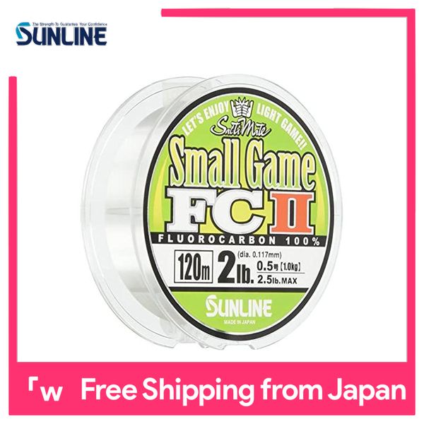 5354 Sunline Fluorocarbon Small Game FC II Line 240m 3.5lb 0.148mm 
