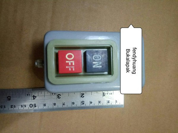 Saklar Switch On Off - Power Push Button Switch ko 16 A Ampere Amper ...
