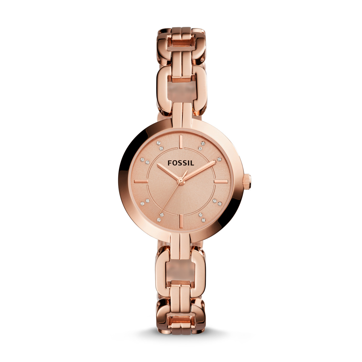 Fossil Kerrigan Rose Gold Stainless 