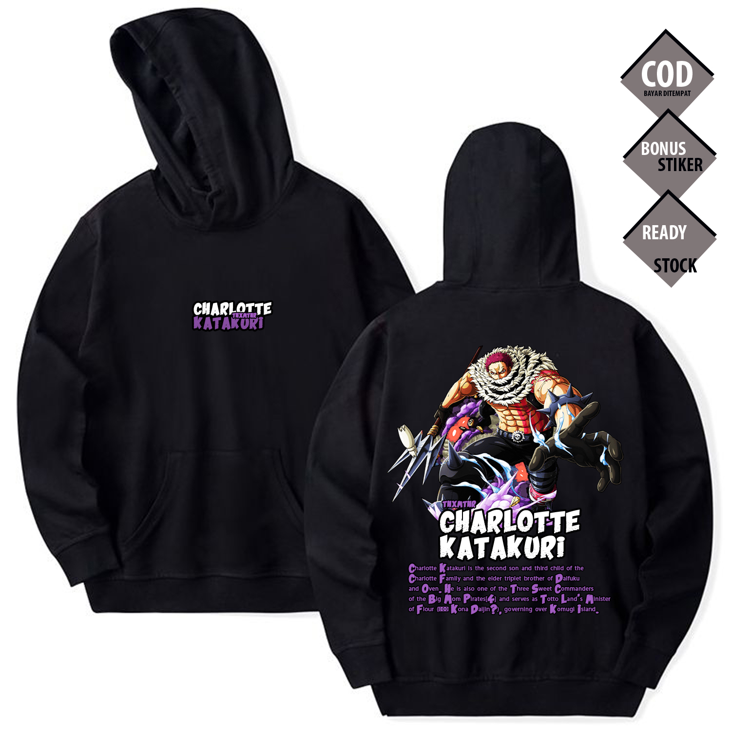 One Piece Hoodie: Charlotte Katakuri