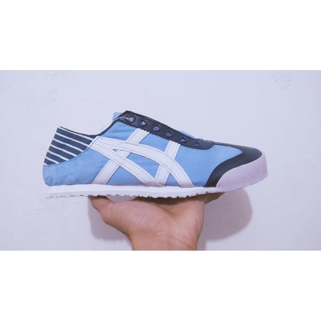 ONITSUKA TIGER MEXICO 66 PARATY SLIP ON ORIGINAL BNIB MADE IN VIETNAM ASICS_INDONESIA SLIP ON WANITA TRLARIS