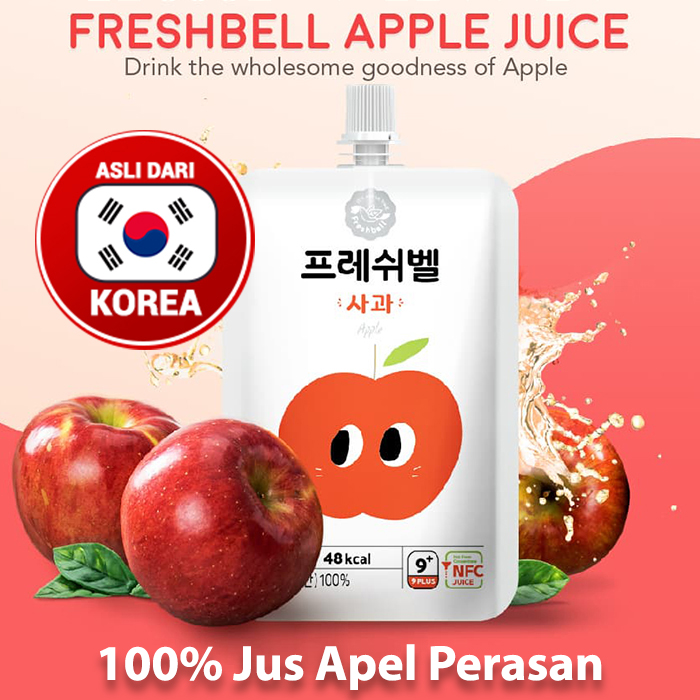 Freshbell Apple Juice Jus Rasa Buah Apel 100ml Lazada Indonesia
